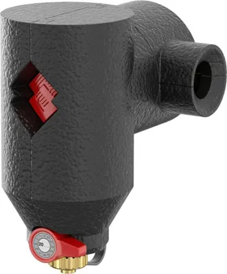 Produktbild von Flamco Schlammabscheider Clean Smart EcoPlus Rp 3/4, mit Ablassventil und Isolierung