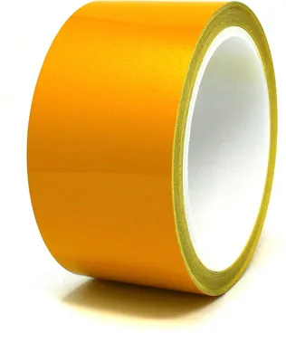 Produktbild von 10m Zierstreifen 40mm Reflektierend Gelb Dekorstreifen Auto Motorrad Boot Modellbau Klebestreifen