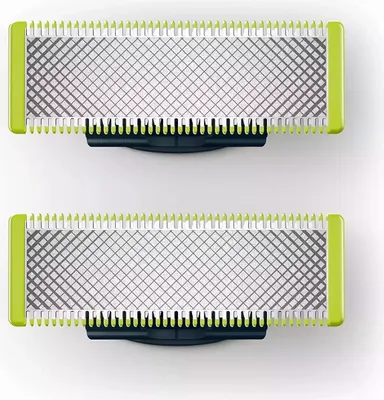 Produktbild von 2x Ersatzklingen für Philips OneBlade QP2520/QP2630