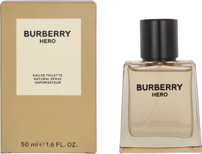 Produktbild von Burberry Hero, Männer, 50 ml, Spray, ALCOHOL DENAT., AQUA/WATER/EAU, PARFUM/FRAGRANCE, LIMONENE, ETHYLHEXYL METHOXYCINNAMATE,..., 1 Stück(e)