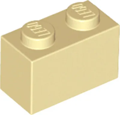 Produktbild von 1 Stück LEGO, Teil Nr. 3004 in Beige (Tan)