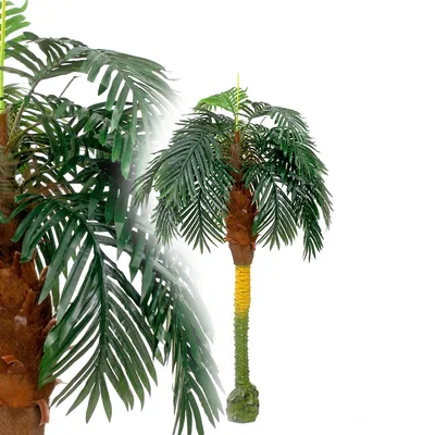 Produktbild von Kokospalme 170 cm Kunstpalme groß wie echt Kunstbaum Kunstpflanze Deko