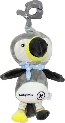 Produktbild von Baby Mix Tukan Plüschtier mit Spielzeugmaschine