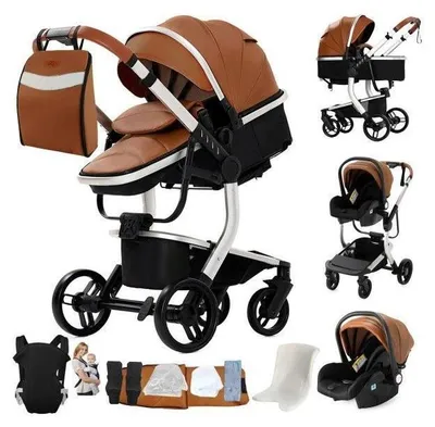 Immagine prodotto di Passeggino trio 3 in 1 con navicella e seggiolino auto