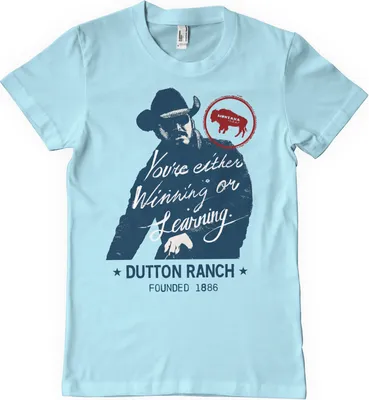 Produktbild von Winning Or Learning T-Shirt - X-Large - Skyblue
