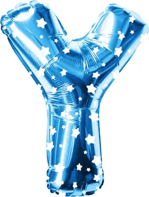 Produktbild von Oblique Unique Folien Luftballon Buchstabe Y Kinder Geburtstag Baby Shower Party Deko Ballon - blau