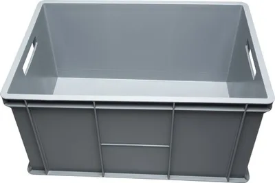 Produktbild von Stapelbox Eurobox 61 l 600x320x400 mm grau