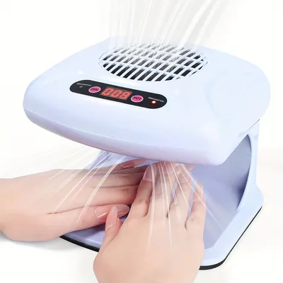 Produktbild von Automatischer Nageltrockner 300W mit Timer, Kalt- und Warmluft, für Hände und Füße, geeignet für Nagellack, ideal für Zuhause und Nagelstudio