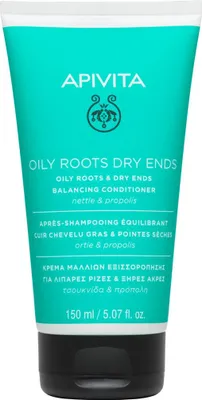 Zdjęcie produktu dla Apivita Oily, Odżywka regulująca do włosów tłustych z suchymi końcówkami, 150 ml