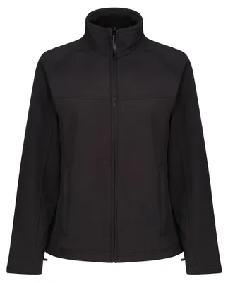 Image de Veste softshell Regatta Uproar pour femmes, coupe-vent LT377 (32 DE) (noir)