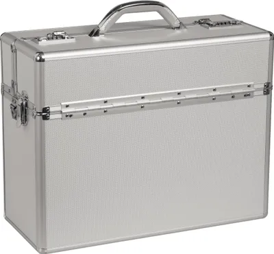 Image de ALUMAXX 45100 Valise de pilote "ALPHA" aluminium argent(T)