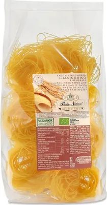 MAKARON (KUKURYDZIANO - RYŻOWY) GNIAZDA BEZGLUTENOWY BIO 250 g - PASTA NATURA