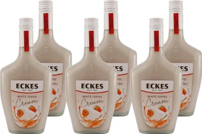Produktbild von Eckes White Toffee Cream Likör (6 x 0,5L)