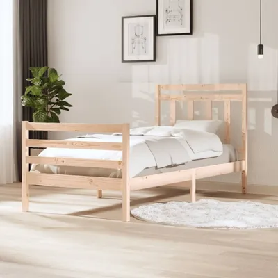 Obrázok produktu pre The Living Store Posteľ z masívu 100x200 cm