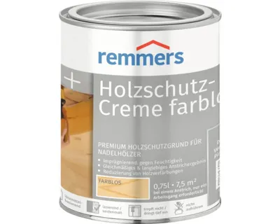 Zdjęcie produktu dla Remmers Krem ochronny do drewna bezbarwny 750 ml