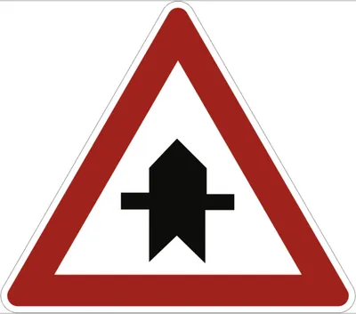Produktbild von Verkehrsschild VZ301, Vorfahrt, Alu, RA1, 900 mm SL