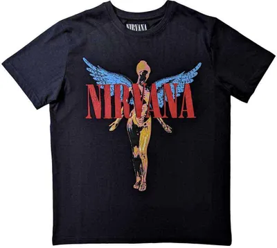 Image de Nirvana - T-shirt "Angelic" pour enfants RO11918 (92) (Noir)