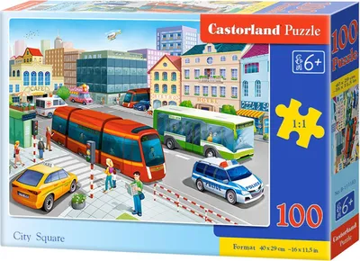 Produktbild von Castorland B-111183, 100 Stück(e), Fahrzeuge, 6 Jahr(e)