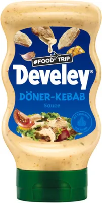Produktbild von Develey FoodTrip Döner Kebab Sauce Scharfe Kebap Sauce 300ml