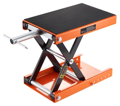 Imagen del producto de Elevador de tijeras para motocicletas - Capacidad de 1500 LBS - Altura de 350 mm - Para mantenimiento