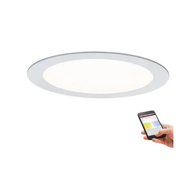Produktbild von Paulmann 500.28, Intelligenter Einbaustrahler, Bluetooth, Weiß, LED, Nicht austauschbare(s) Leuchtmittel, 2700 K