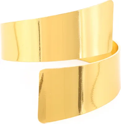 Produktbild von Serviettenring feine Verarbeitung haltbarer polierter moderner Stil Einfacher dekorativer Metall Urlaub Party Esstisch Serviette Haushaltsvorräte-Golden