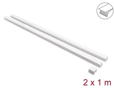 Obrázok produktu pre DeLOCK 22087, Káblové vedenie, Univerzálne, Polyvinylchlorid (PVC), Biela