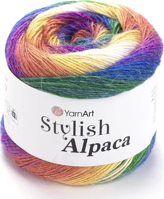 Zdjęcie produktu dla Yarn Art Stylish Alpaca 7718 Przędza dziewiarska