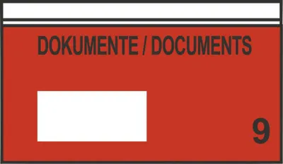 Obrázok produktu pre Vrecká na dokumenty 240x118 mm, DIN-dĺžka1000