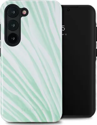 Produktbild von Selencia Vivid Back Cover Samsung Galaxy S23 - Nature Grayed Jade