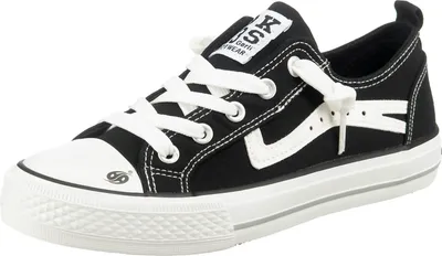 Produktbild von Dockers by Gerli Kinder Sneaker Uni Low Sneaker schwarz/weiß EU 34