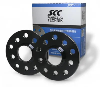 Produktbild von SCC Spurverbreiterungen Spurplatten 2x5mm 12443W für Chrysler Crossfire Distanzscheiben