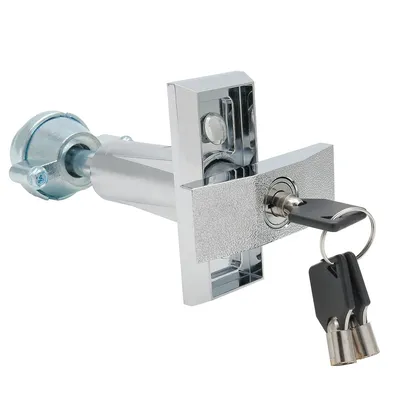 Produktbild von Ersatz-Automatenschloss, T-Griff, universal einsetzbar – für Snack- und Getränkeautomaten, unterschiedliche Schlüssel
