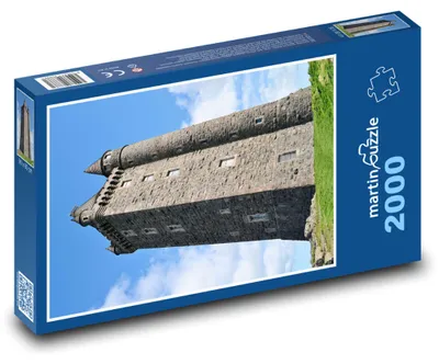 Zdjęcie produktu dla Puzzle 2000 Historyczna wieża w Irlandii - martinpuzzle