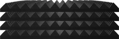 Produktbild von Akustikschaumstoffplatten, 4er-Pack, 48 x 24 x 2 Zoll, für Studio-Wände und -Decken