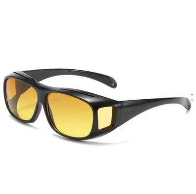 Produktbild von 1 Stück Nachtsicht Brille,Sonnenbrille Polarisierte Brille für Outdoorsport,Nachtblindheitsbrille,Gelbe Linsen,für Auto/Fahrrad, Computer und mehr.