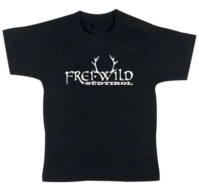 Produktbild von Frei.Wild - Geweih - Kinder T-Shirt schwarz 6 Jahre