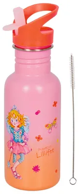 Immagine prodotto di Bottiglia in acciaio inox - Princess Lillifee (circa 0,5 litri)