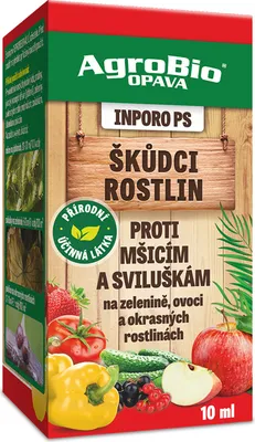 Obrázok produktu pre AgroBio Opava, s.r.o. Proti mšiciam a priadke morušovej (INPORO PS) koncentrát 10 ml