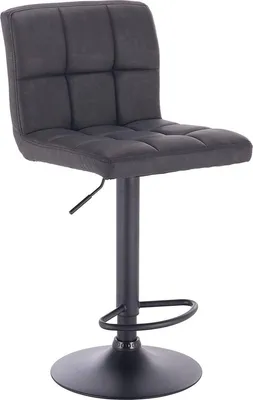 Immagine prodotto di Sgabello Bolt Edge - Schienale alto - Ergonomico - Altezza 60-82cm - Antracite