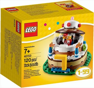 Produktbild von LEGO Iconic Birthday Table Decoration, Bausatz, 7 Jahr(e), 120 Stück(e)