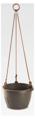Produktbild von Hängeblumentopf Marina mit Selbstbewässerung 30cm Taupe