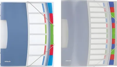 Produktbild von ESSELTE Ordnungsmappe VIVIDA A4 P P 6 Fächer mehrfarbig (80624029)