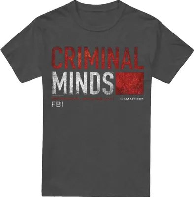 Obrázok produktu pre Criminal Minds - Tričko pre mužov/dámy uni TV17548 (3XL) (charcoal)