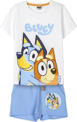 Immagine prodotto di Bluey tuta da jogging 2 pezzi - felpa e pantaloni - set in cotone 4 anni