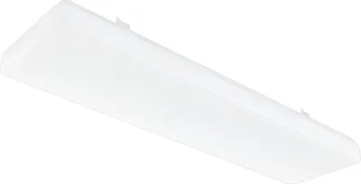 Produktbild von Nordlux Trenton Batten Light Fitting White, Rechteckig, Decke/Wand, Oberflächenmontiert, Weiß, Keller, Kunststoff