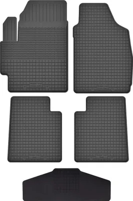 Produktbild von Gummi Fußmatten Set Für: Lancia Ypsilon Iii (2011-) Gummimatten Schwarz