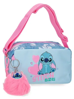 Immagine prodotto di Borsa a tracolla Disney Stitch con cuori