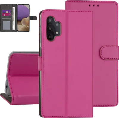 Image de Étui Booktype Samsung Galaxy A32 - Rose vif - 5G