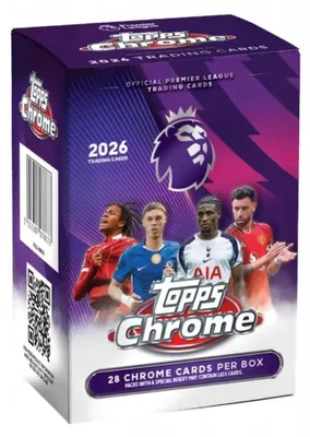 Produktbild von Topps Chrome Premier League 2026 – Value Box